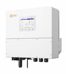 Hibrīdais invertors Solis S6-EH3P12K-H 12 kW trīsfāžu, 4 MPPT loki, DC, augstsprieguma baterijām