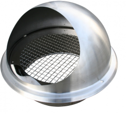 Āra režģis ar tīklu VLB d125 mm, ovālas formas