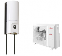 Gaisa/ūdens siltumsūknis Atlantic SYNEA DUO, 6 kW, R32 (boileris + āra bloks + iekšējais bloks)