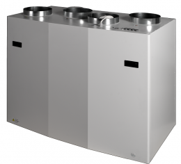 Rekuperators Ensy InoVent AHU-700BV/1, vertikālais, kreisas p., 840m³/h ar integr. vadību