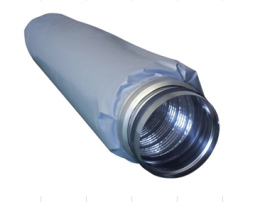 Flexible duct silencer d125mm (0.6-1.2m)