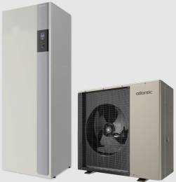Gaisa/ūdens siltumsūknis Atlantic ALFEA M DUO 8 MONOBLOCK, R32 (024191, 750733, 075069)
