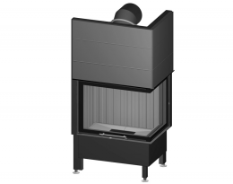 Tērauda kamīna kurtuve Spartherm Varia 2R-68h-4S