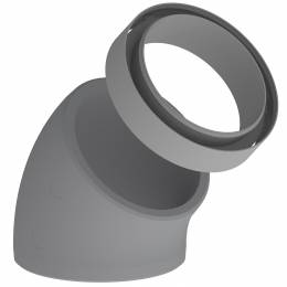 EPS Elkonis D160mm 45° ar uzmavu