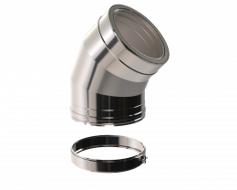 DW Divkārša siena elkonis NTNT 45' d.200/250