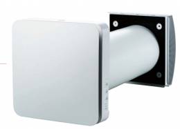 Mini rekuperators Twinfresh Atmo, 50 m³/h, ar pulti