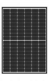 Saules modulis Leapton 450W melns rāmis, divpusējs stikls Bifacial LP182*182-M54-NB