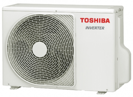 Siltumsūknis gaiss / gaiss Toshiba Haori  Nordic, ārējā daļa 2,8 /3,2 kW