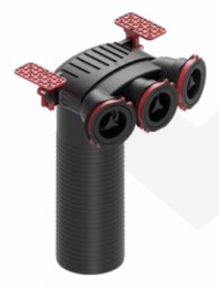 Plastmasas reģistrs ARIA 3x75mmx125mm