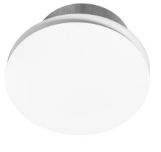 Difuzors DAL 125 apaļais ar līdzenu fasādi