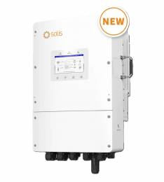 Hibrīdais invertors Solis S6-EH3P15K02-NV-YD-L 15 kW trīsfāžu, 2 MPPT loki, DC, zemsprieguma baterijām